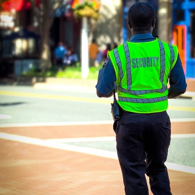 Security Guard on the Street